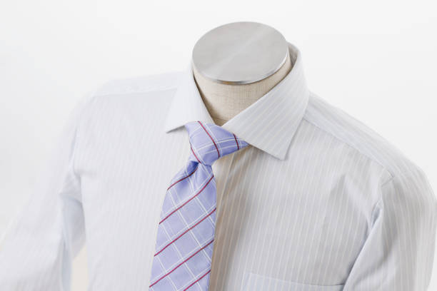istock Clean shirt and colorful tie 1331777440