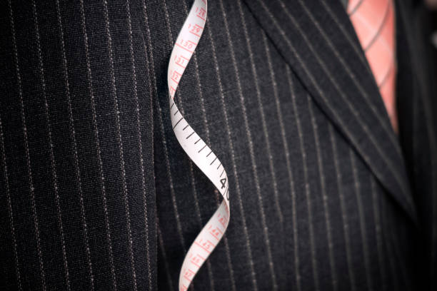 istock Bespoke suits and ties that look luxurious 1331777485