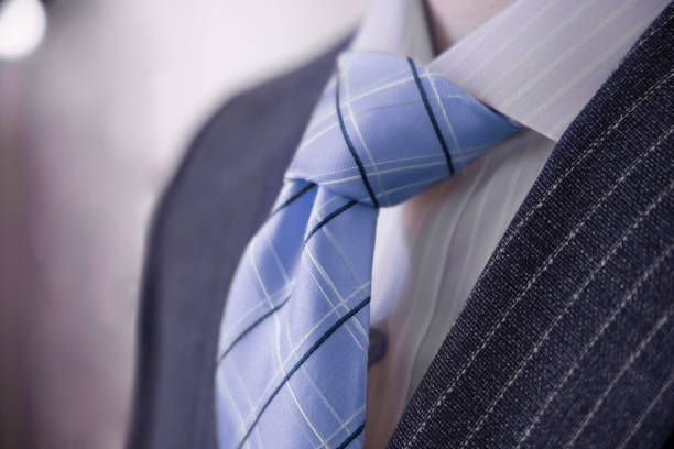 istock Bespoke suits and ties that look luxurious 1331777655