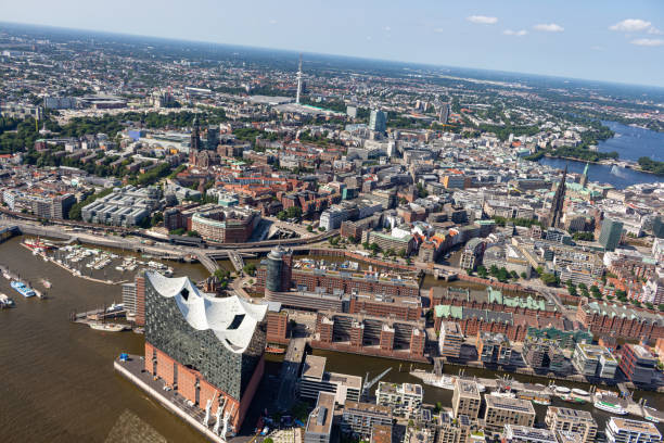 istock Hamburg from the air 1331777669