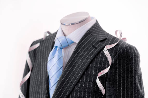 istock Bespoke suits and ties that look luxurious 1331777672