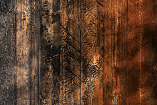 Wooden Rustic texture or background. Aged wood wall and boards