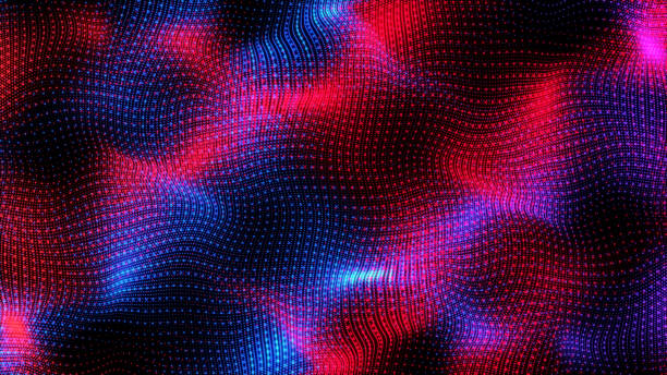 istock 3D Modern futuristic digital technology background, line wave spiral motion, cyber space, effect abstract modern concept. 1331790189
