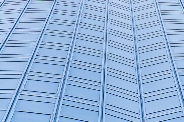 istock Architecture details Modern Building Glass facade Business background 1331791535