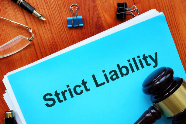 istock Strict liability is shown on the business photo 1331791890