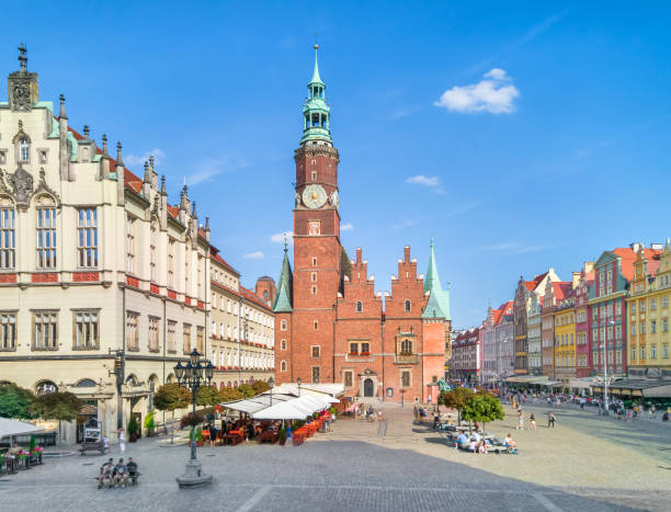 istock Market square in Wroclaw, Poland 1331793186