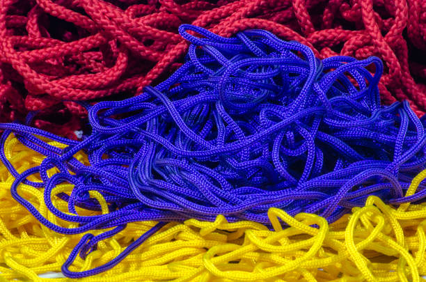istock textured yellow, red and blue ropes 1331794069