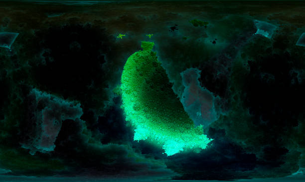 istock Fractal Universe galaxy atmospheric clouds, Parallel world, matter absorption, Universal chaos nebula of stars abstract cosmos background, tornado of fractals. 3D Rendering 1331803886