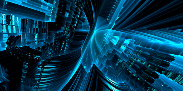 istock digital illustration of futuristic science fiction time machine spinning running working mode in speed. 3d render 1331804011