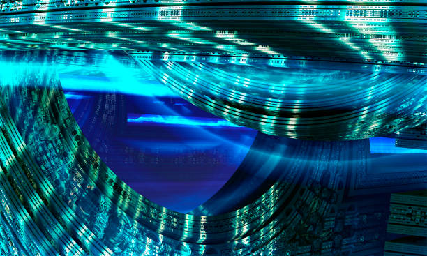 istock Abstract background, fantastic 3D gold structures, technology remains of an ancient civilization 3d rendering 1331804086