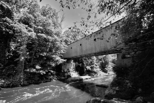 Covered Bridge stock photo