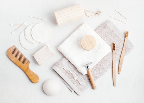 istock Reusablr bath toiletries. Ethical, sustainable,zero waste, no plastic lifestyle 1331818978