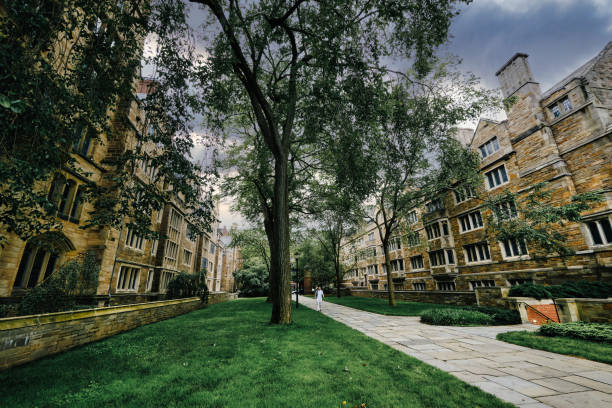 Yale University stock photo