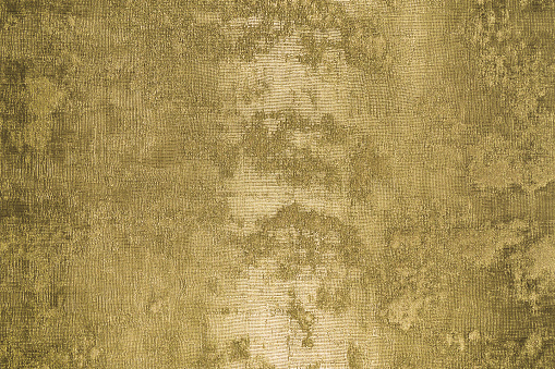 Gold Shiny Wall Abstract Grunge Background Texture.
