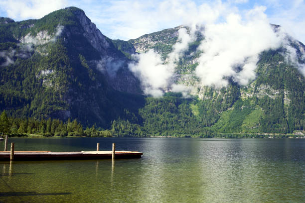 istock Lake and mountains in Austrian Alps in Obertraun 1331826912