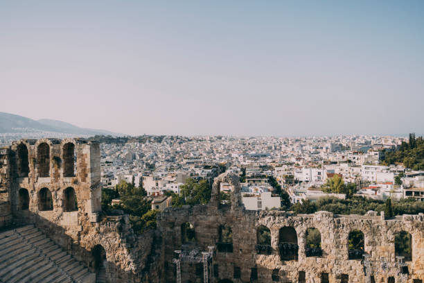 istock Breathtaking Panoramic View of Athens, Greece 1331832009