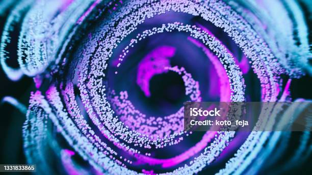 Abstract Science Nanoparticles Stock Photo - Download Image Now - Abstract, Artificial Intelligence, Healthcare And Medicine