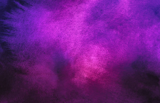 istock Cosmic illustration. Beautiful colorful space background. Watercolor Cosmos 1331844421