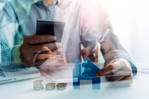 istock Business people using tablets And using his finger to touch the screen With a business graph showing up in a virtual screen.New startup ideas and business growth concept. 1331844786