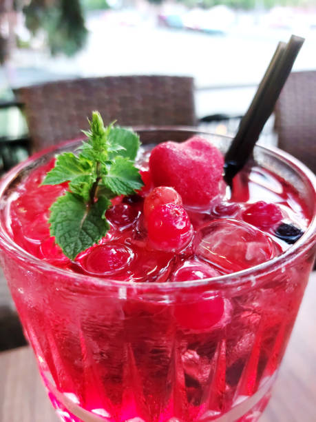 istock cold strawberry summer cocktail with mint 1331850533