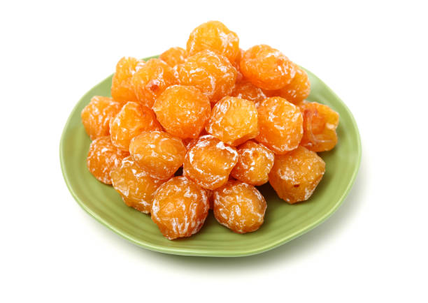 istock Dried apricot plum fruits(Preserved fruits or dried honey Chinese plum) 1331855374
