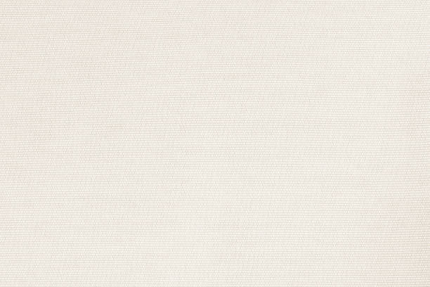 モスリン生地布織物テクスチャ背景光ホワイト クリーム色 - gauze bandage textured white ストックフォトと画像
