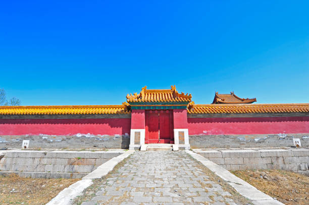 istock Ancient buildings in China 1331860655