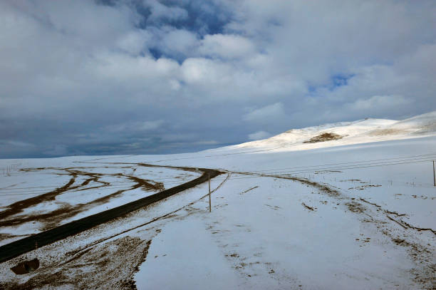 istock The plateau snow mountain 1331863399