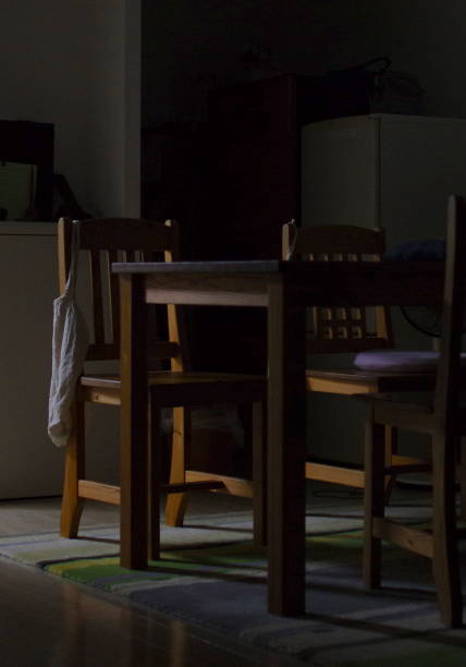 istock Image of the living room when it is dark. 1331877540