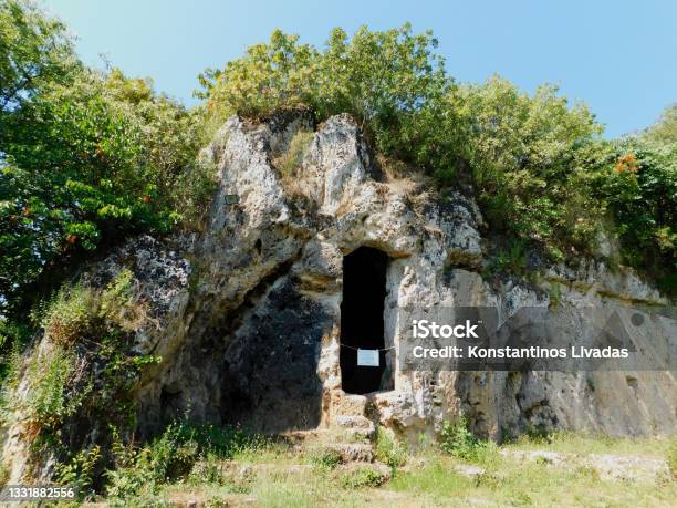 Mieza Cave Stock Photo - Download Image Now - Aristotle, Ancient, Archaeology