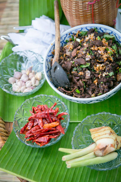 istock Thai food, spicy minced pork salad (Larb Moo) 1331892802