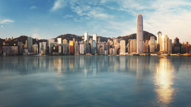 istock Hong Kong downtown - Victoria, China 1331893704