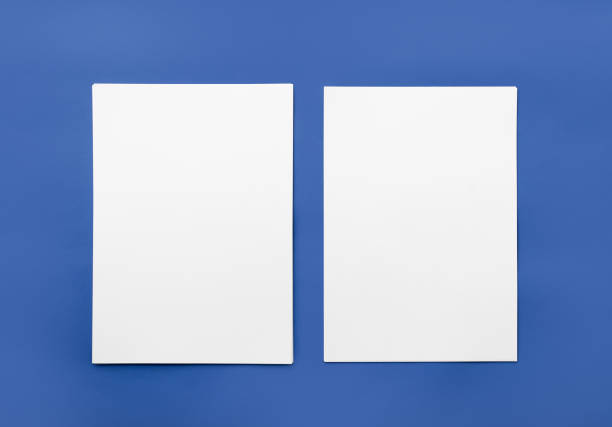 istock Sheet of paper on a colored background 1331904762