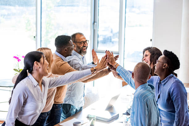 istock Business is winning when we stick together 1331917522