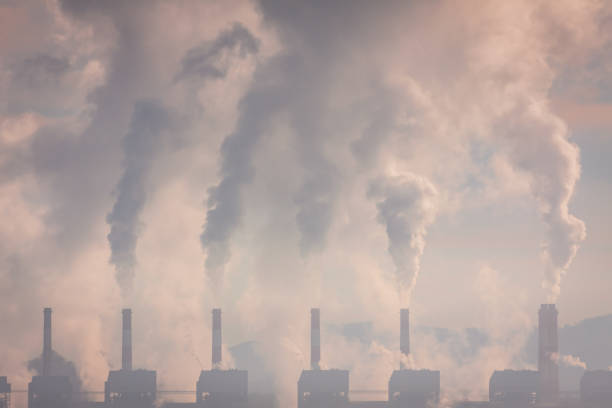 istock Smoke from Industrial chimneys 1331917905