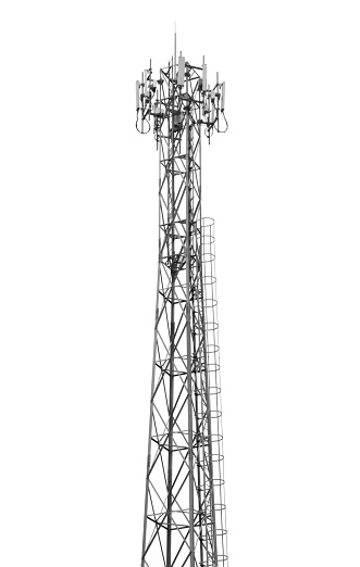 Telecommunications antennas  transmitting and receiving stations