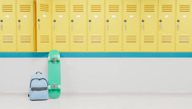 istock lockers in the hallway of a school 1331931208