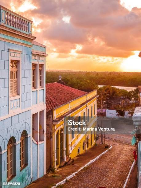 Historic Center Of Joao Pessoa At Sunset Stock Photo - Download Image Now - João Pessoa, Brazil, Paraiba