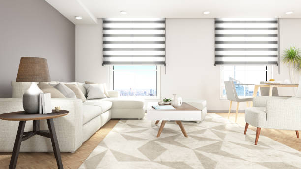 istock Modern Living Room Interior 1331943296