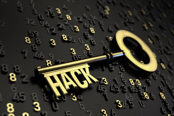 złoty klucz hack z cyframi - encryption usb flash drive security system security zdjęcia i obrazy z banku zdjęć