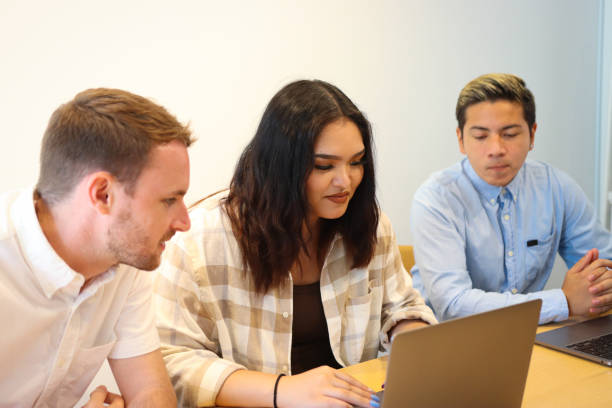 istock Co-workers in Meeting Room 1331943824