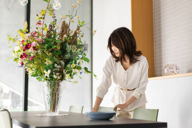 istock Young woman working in a restaurant 1331951786