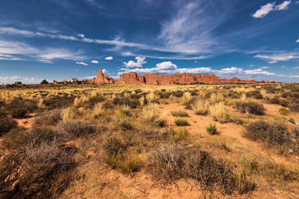 istock Arches national park, Moab, Utah, US 1331953569