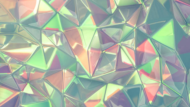 Stylish green crystal background.
3d illustration, 3d rendering. stock photo