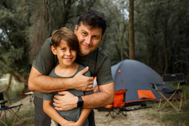 istock Family camping 1331959798