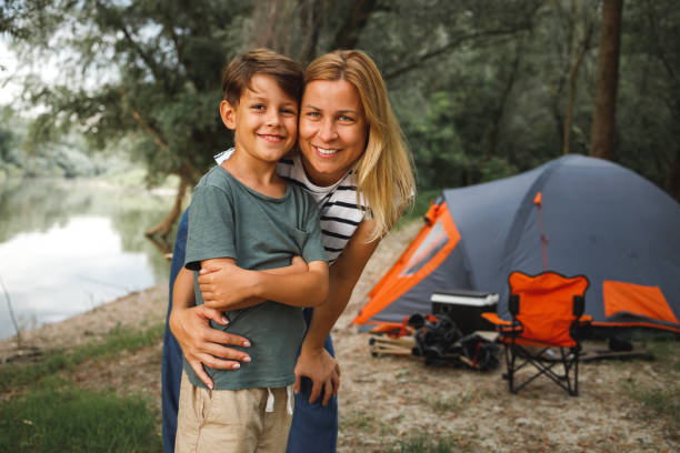 istock Family camping 1331959799