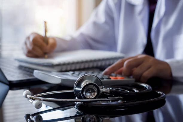 Medical cost and fees concept.