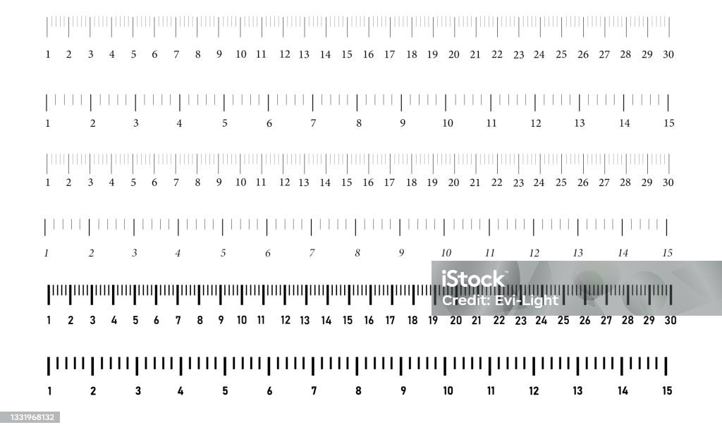 Exact Ruler Measurements Ruler Measurement Tool In Centimeters Millimeters Inches Marking ...