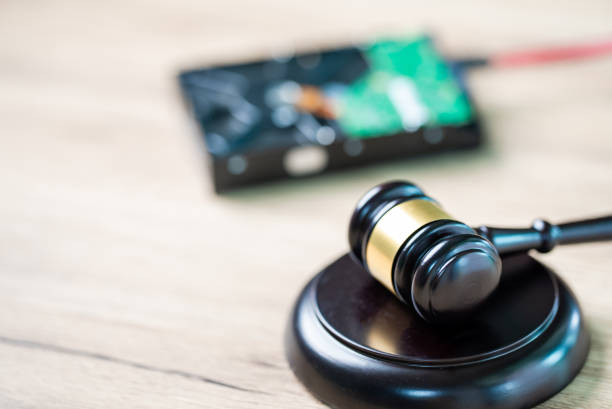 istock The forensic department recovers data from hard disks for trial. 1331969001