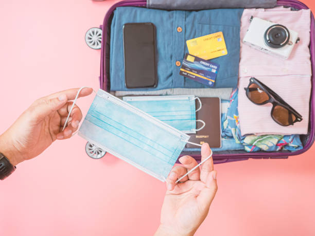 istock Preparing for travel in new normal. 1331969838
